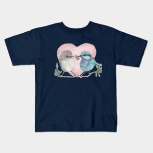 Feathered Romance Kids T-Shirt